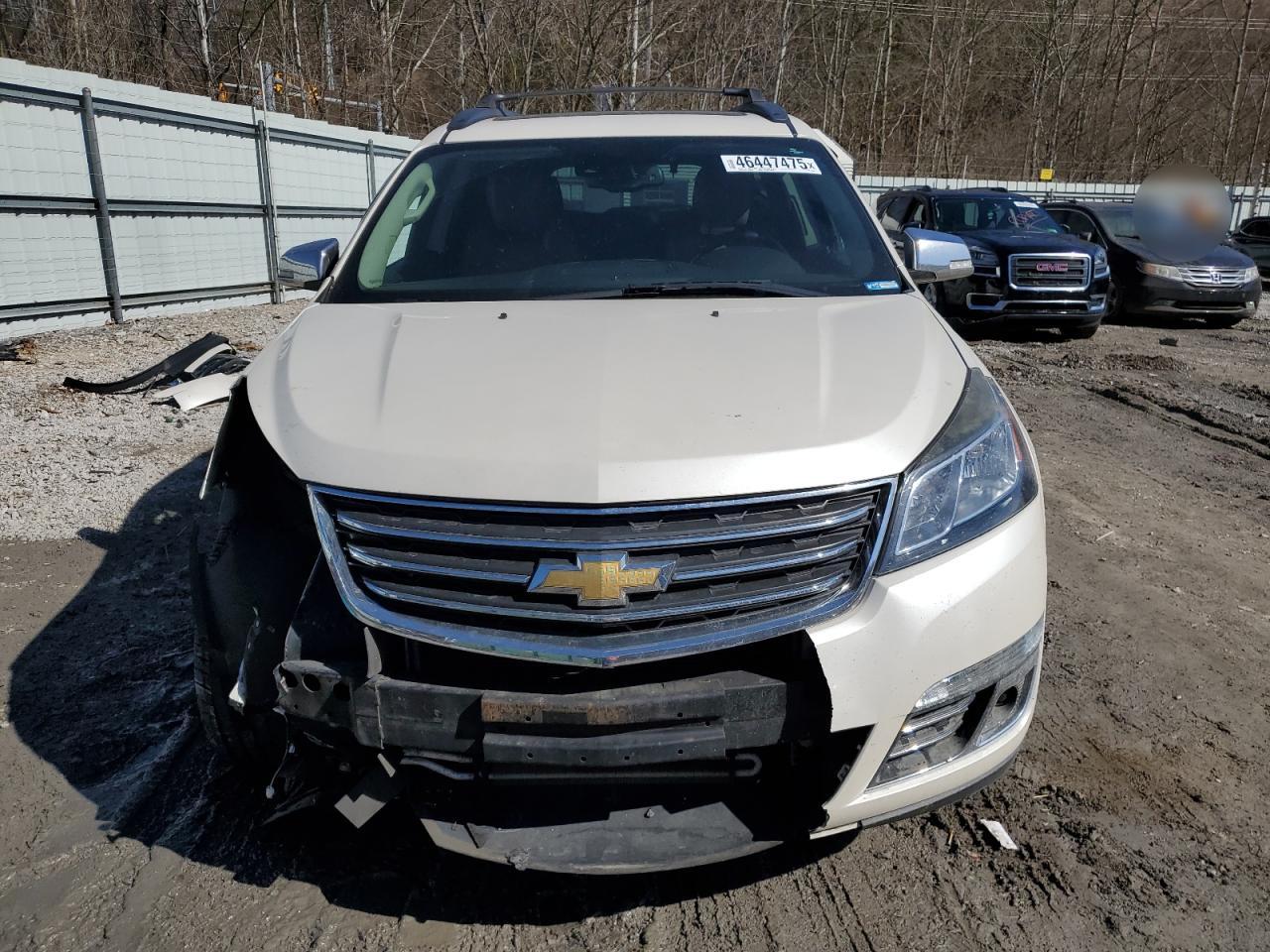 2015 Chevrolet Traverse VIN 1GNKVJKD7FJ276993 Copart auction photo, front end damage thumbnail 5