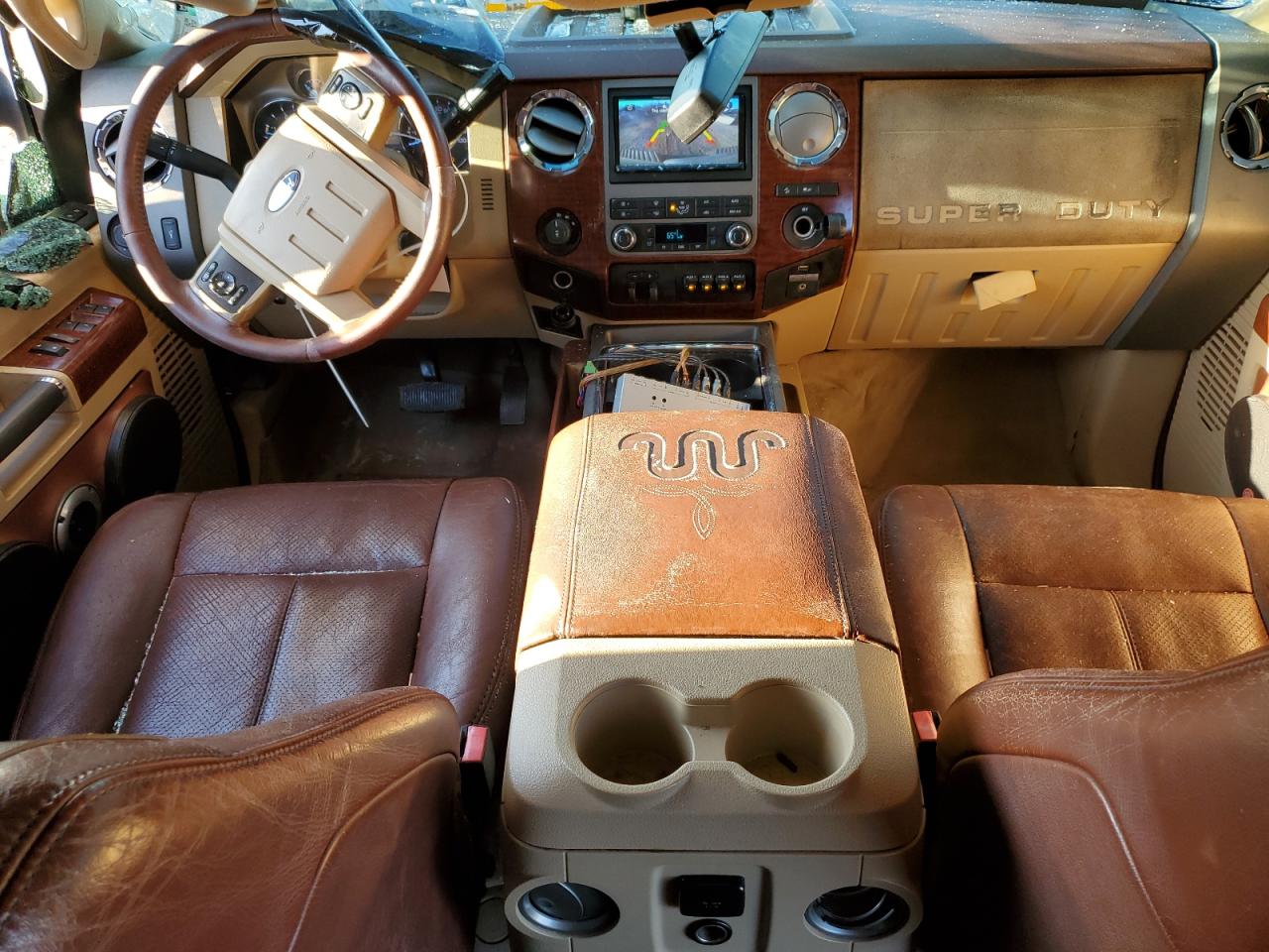2012 Ford F250 VIN 1FT7W2BT0CEA96459 Copart auction photo, all over damage thumbnail 8