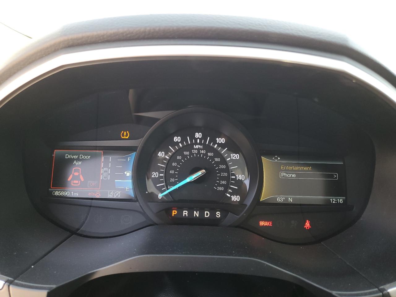 2019 Ford Edge VIN 2FMPK4J95KBB61390 Copart auction photo, side / minor dent/scratches damage thumbnail 9