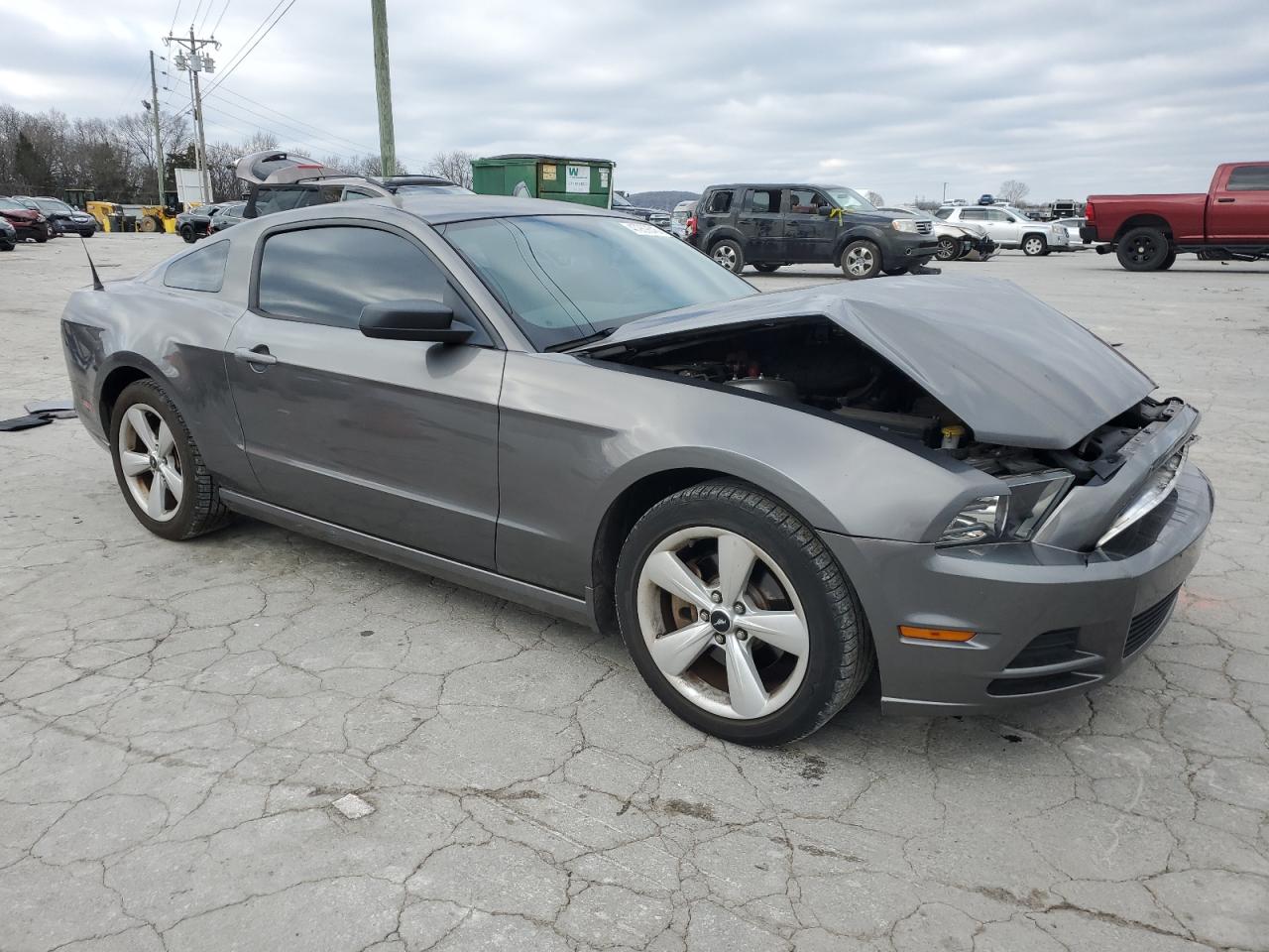 2014 Ford Mustang VIN 1ZVBP8AM7E5324218 Copart auction photo, front end damage thumbnail 4