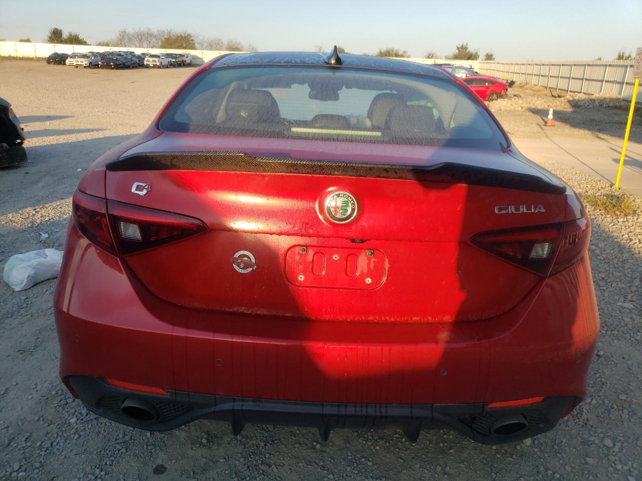 2017 Alfa Romeo Giulia VIN ZARFAEENXH7561419 Copart auction photo, front end damage thumbnail 6