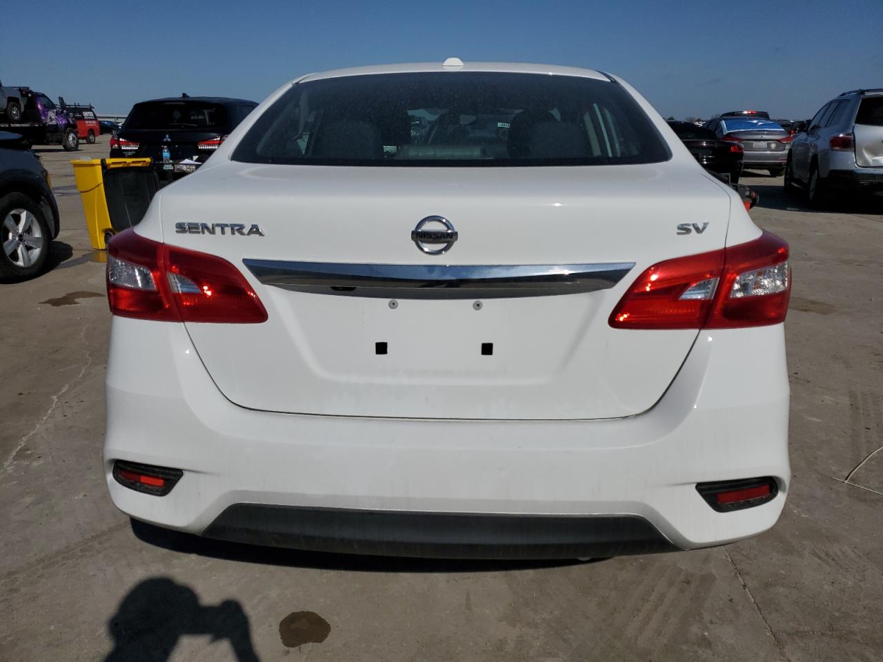 2019 Nissan Sentra VIN 3N1AB7AP6KY373123 Copart auction photo, side / rear end damage thumbnail 6