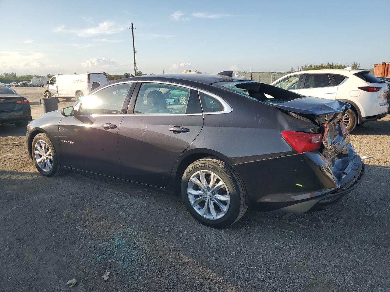 2023 Chevrolet Malibu VIN 1G1ZD5ST0PF203583 Copart auction photo, rear end damage thumbnail 2