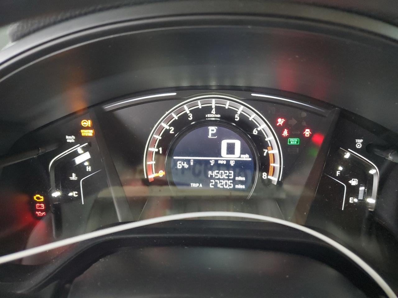 2017 Honda CR-V VIN 2HKRW6H36HH218644 Copart auction photo, front end damage thumbnail 9