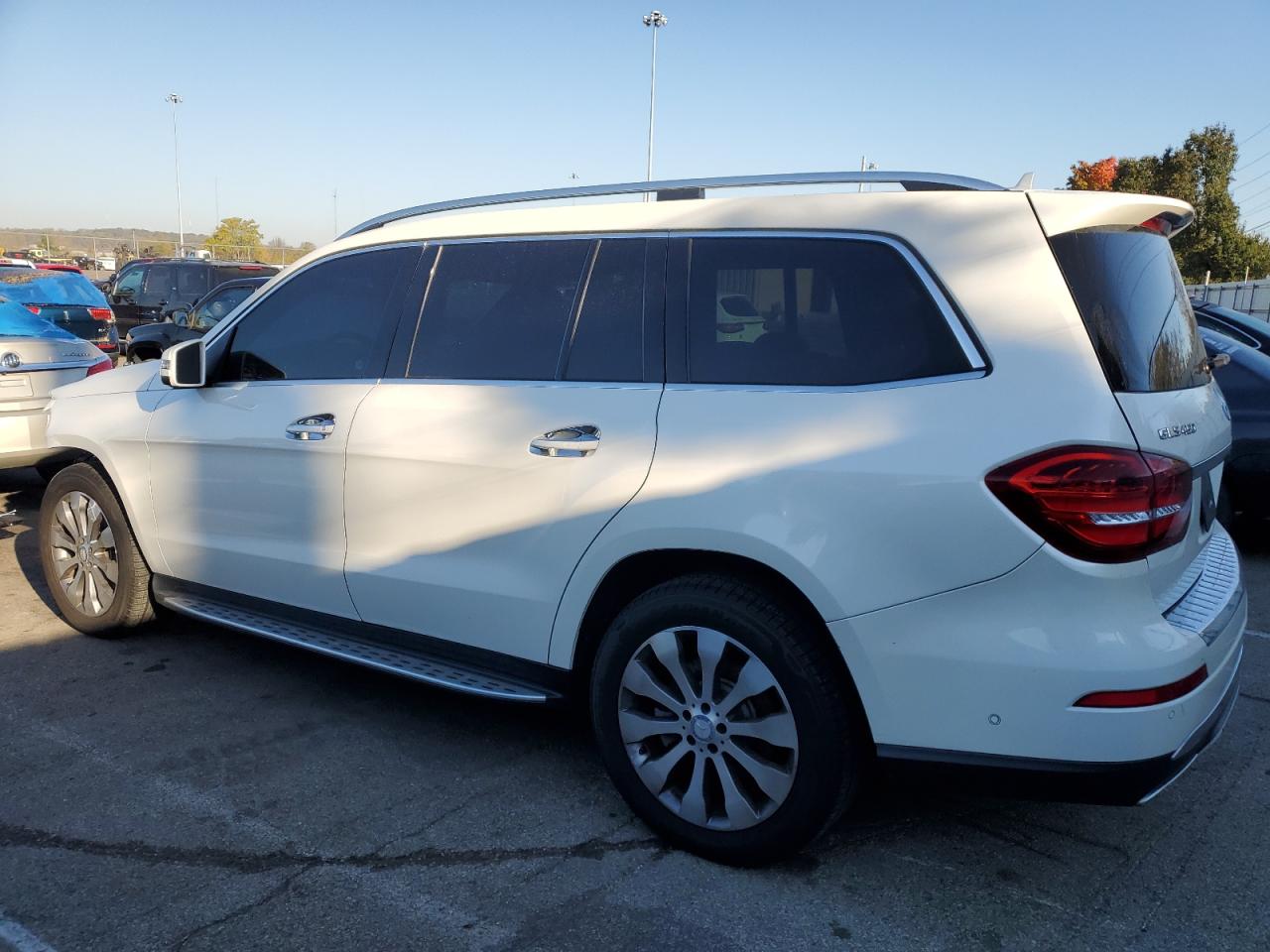 2017 Mercedes-Benz GLS-klasse VIN 4JGDF6EE1HA889416 Copart auction photo, front end damage thumbnail 2