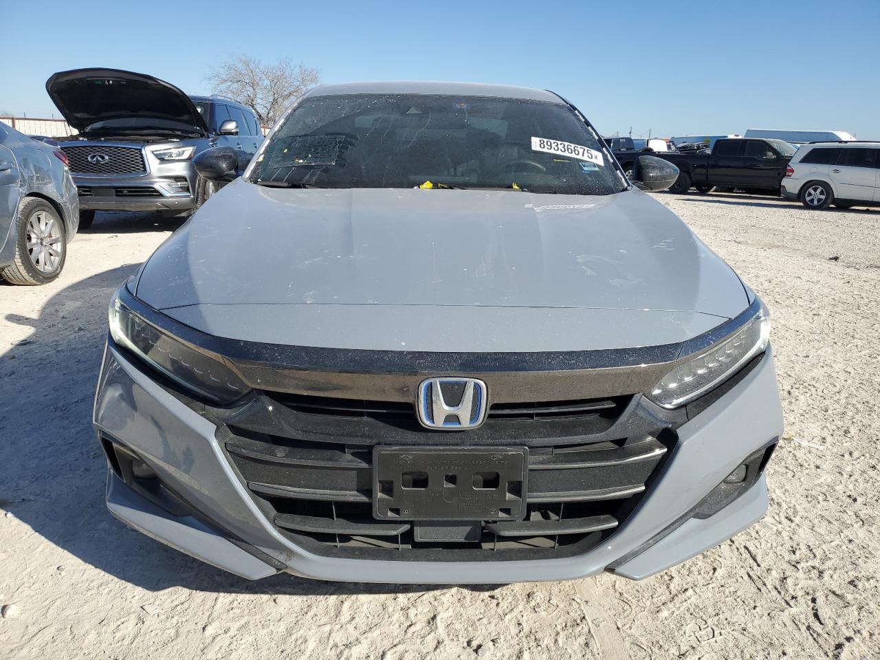 2022 Honda Accord VIN 1HGCV3F23NA043405 Copart auction photo, rear end damage thumbnail 5