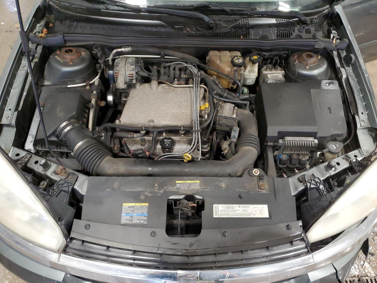 2005 Chevrolet Malibu VIN 1G1ZU64865F166129 Copart auction photo, front end / rear end damage thumbnail 12