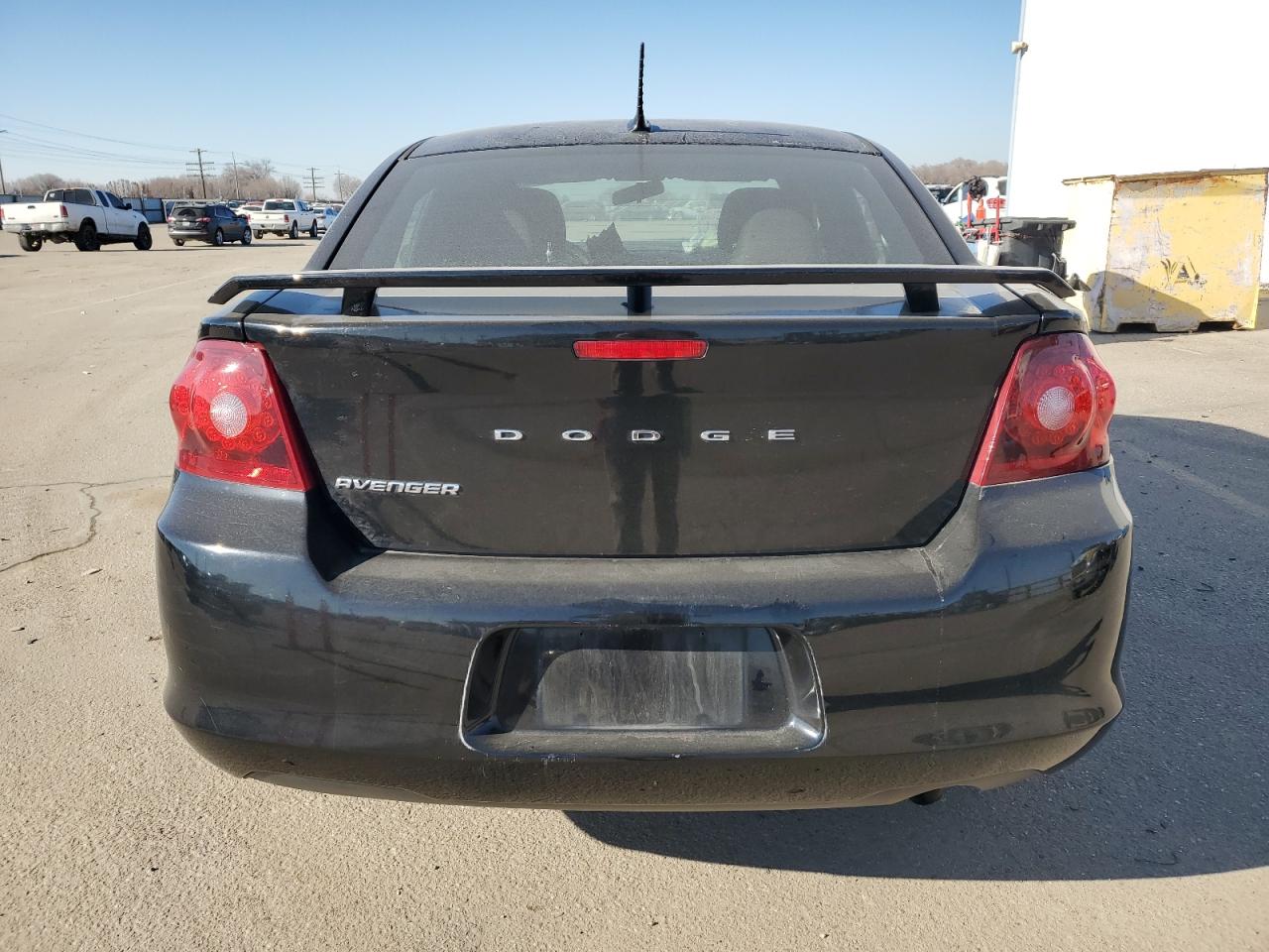 2014 Dodge Avenger VIN 1C3CDZAB8EN202833 Copart auction photo, front end damage thumbnail 6