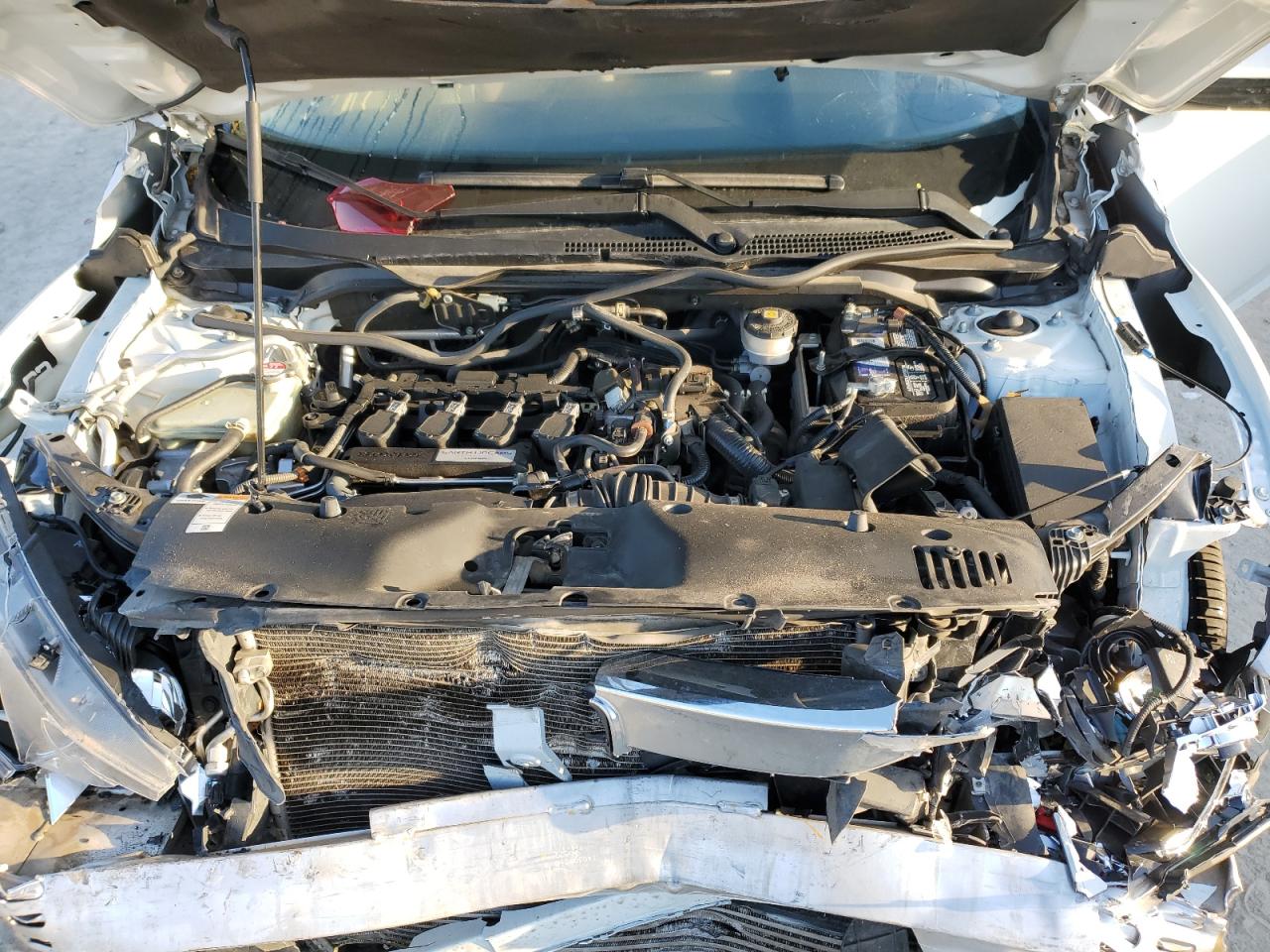 2018 Honda Civic VIN JHMFC1F72JX015196 Copart auction photo, front end damage thumbnail 11