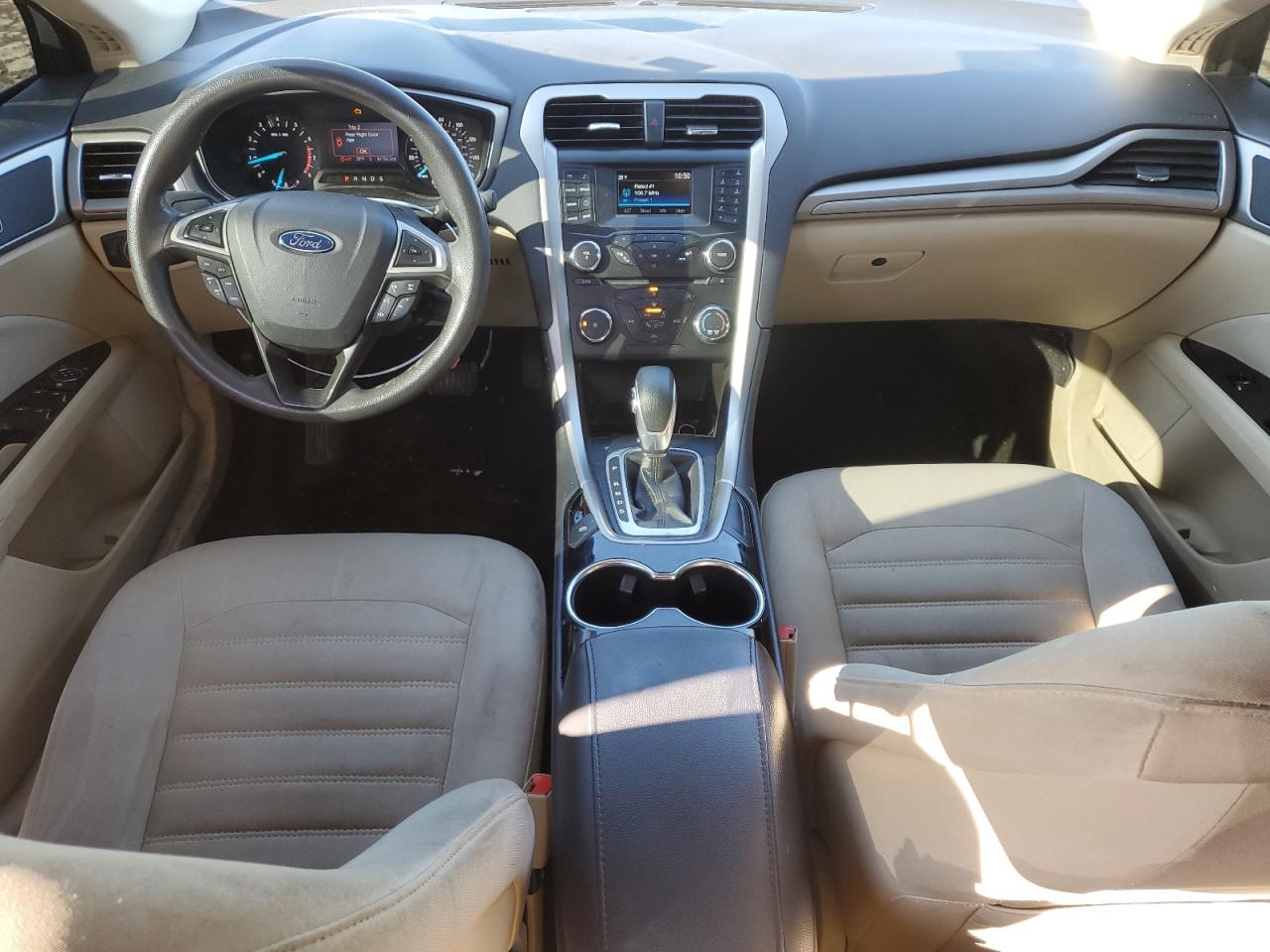 2014 Ford Fusion VIN 3FA6P0HDXER311381 Copart auction photo, rear end / front end damage thumbnail 8