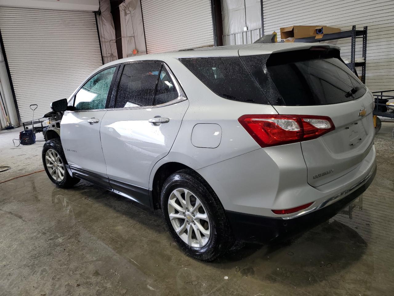 2018 Chevrolet Equinox VIN 2GNAXSEV7J6281682 Copart auction photo, front end / side damage thumbnail 2