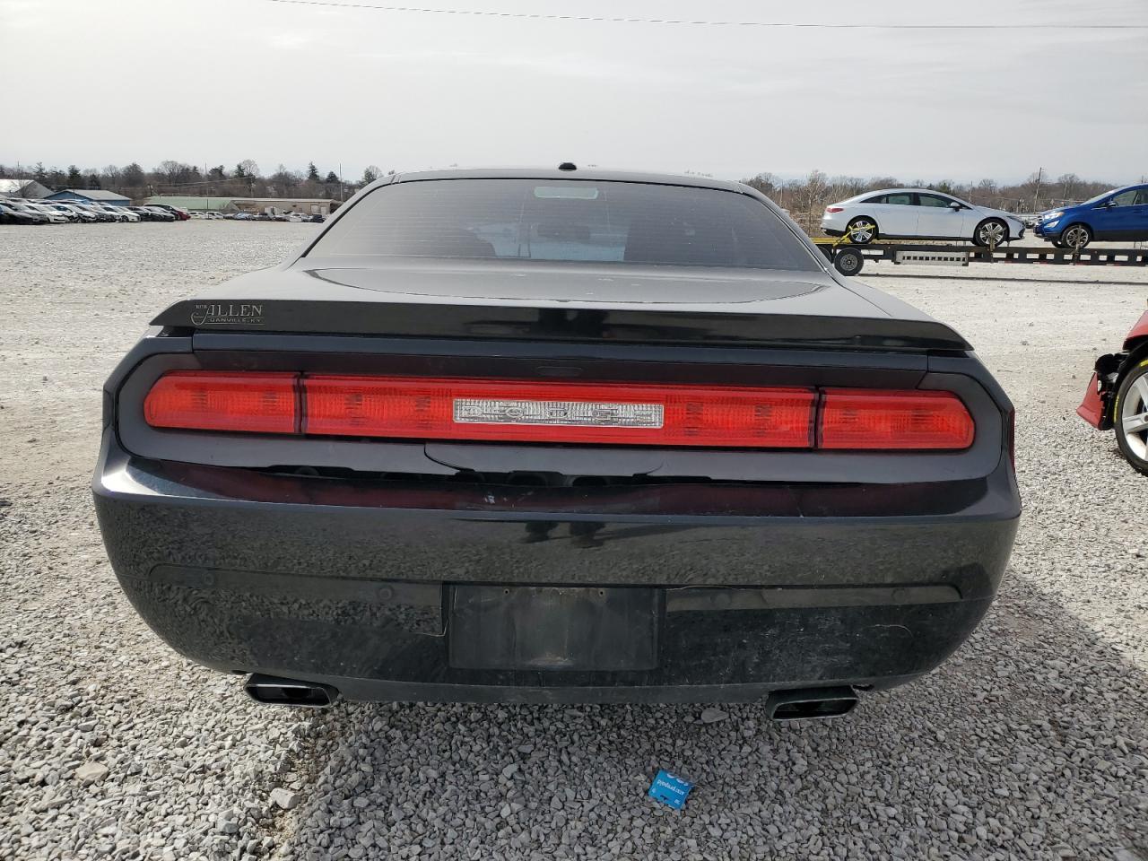 2014 Dodge Challenger VIN 2C3CDYBT7EH183251 Copart auction photo, rear end damage thumbnail 6