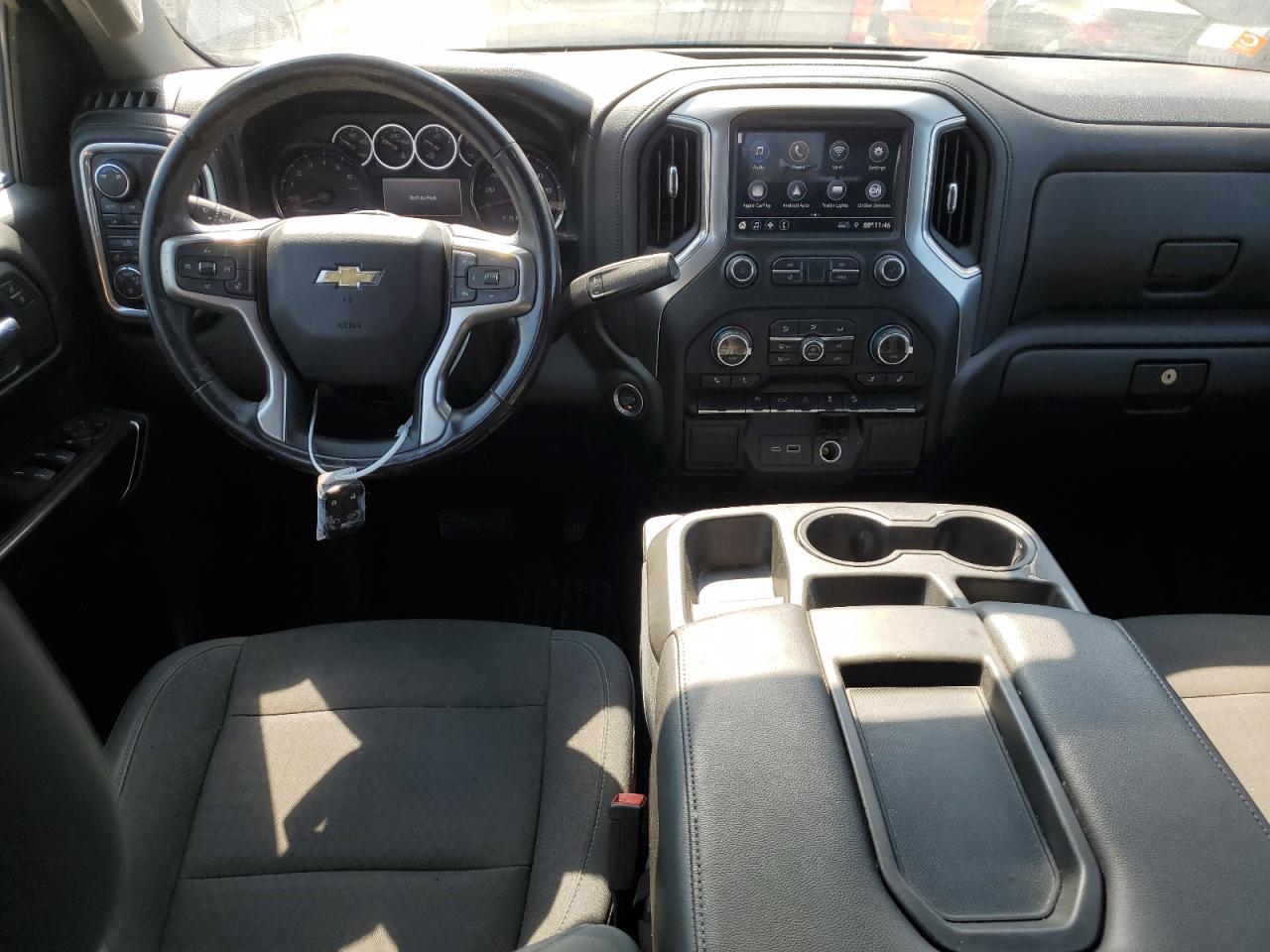2019 Chevrolet Silverado VIN 1GCUYDED5KZ156093 Copart auction photo, all over damage thumbnail 8