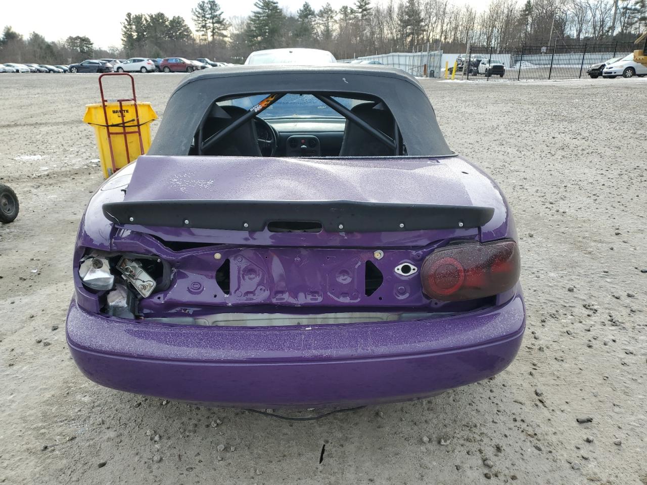 1990 Mazda MX-5 VIN JM1NA3513L0107926 Copart auction photo, rear end / stripped damage thumbnail 6
