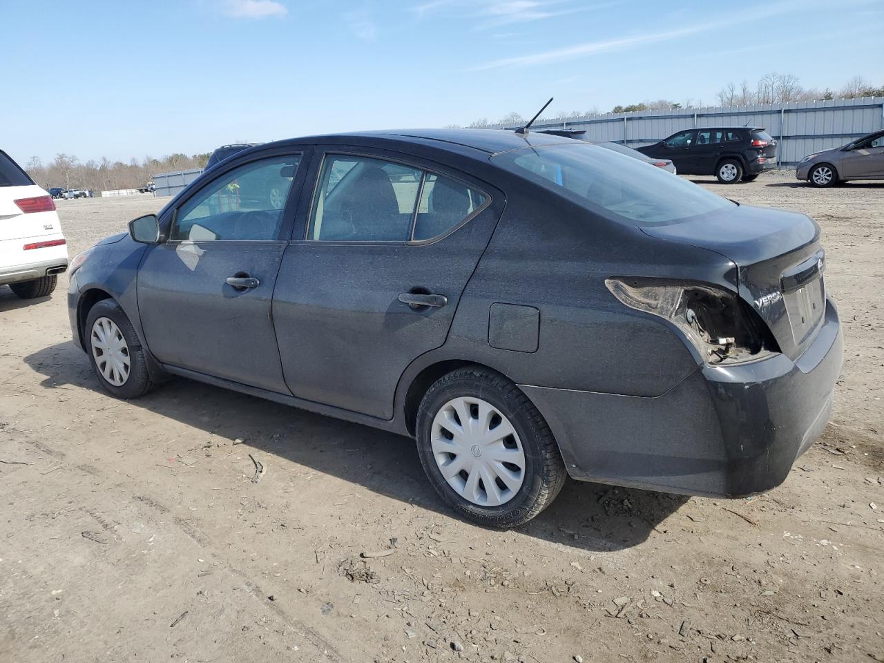 2019 Nissan Versa VIN 3N1CN7AP1KL800902 Copart auction photo, side / rear end damage thumbnail 2