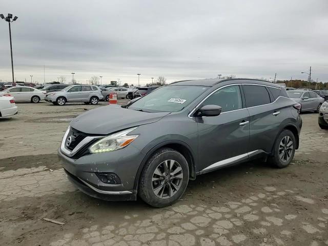 2017 Nissan Murano VIN 5N1AZ2MH0HN166017 Copart auction photo, front end / side damage thumbnail 11