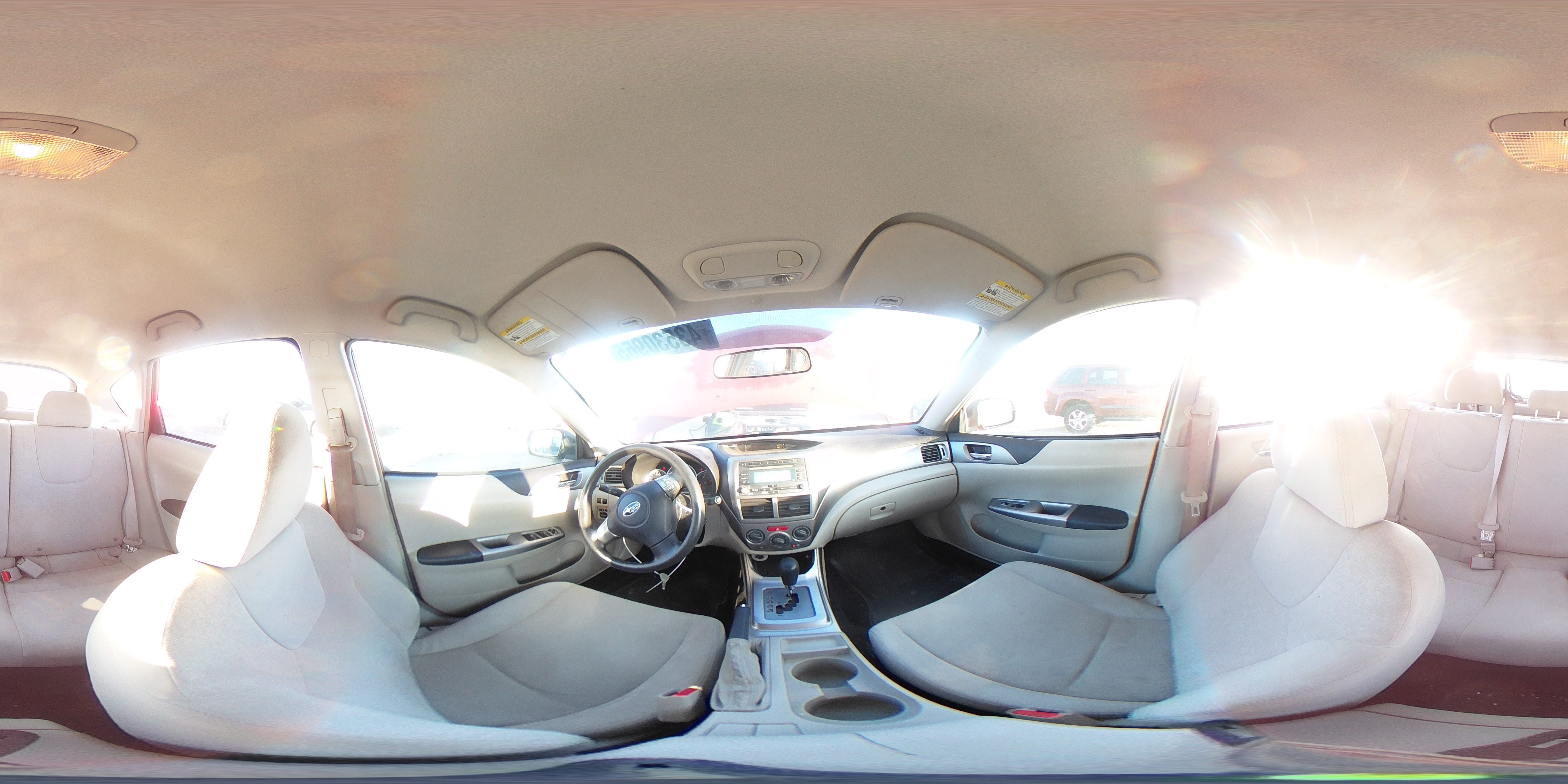 2009 Subaru Impreza VIN JF1GH61619H807113 Copart auction photo, all over damage thumbnail 14