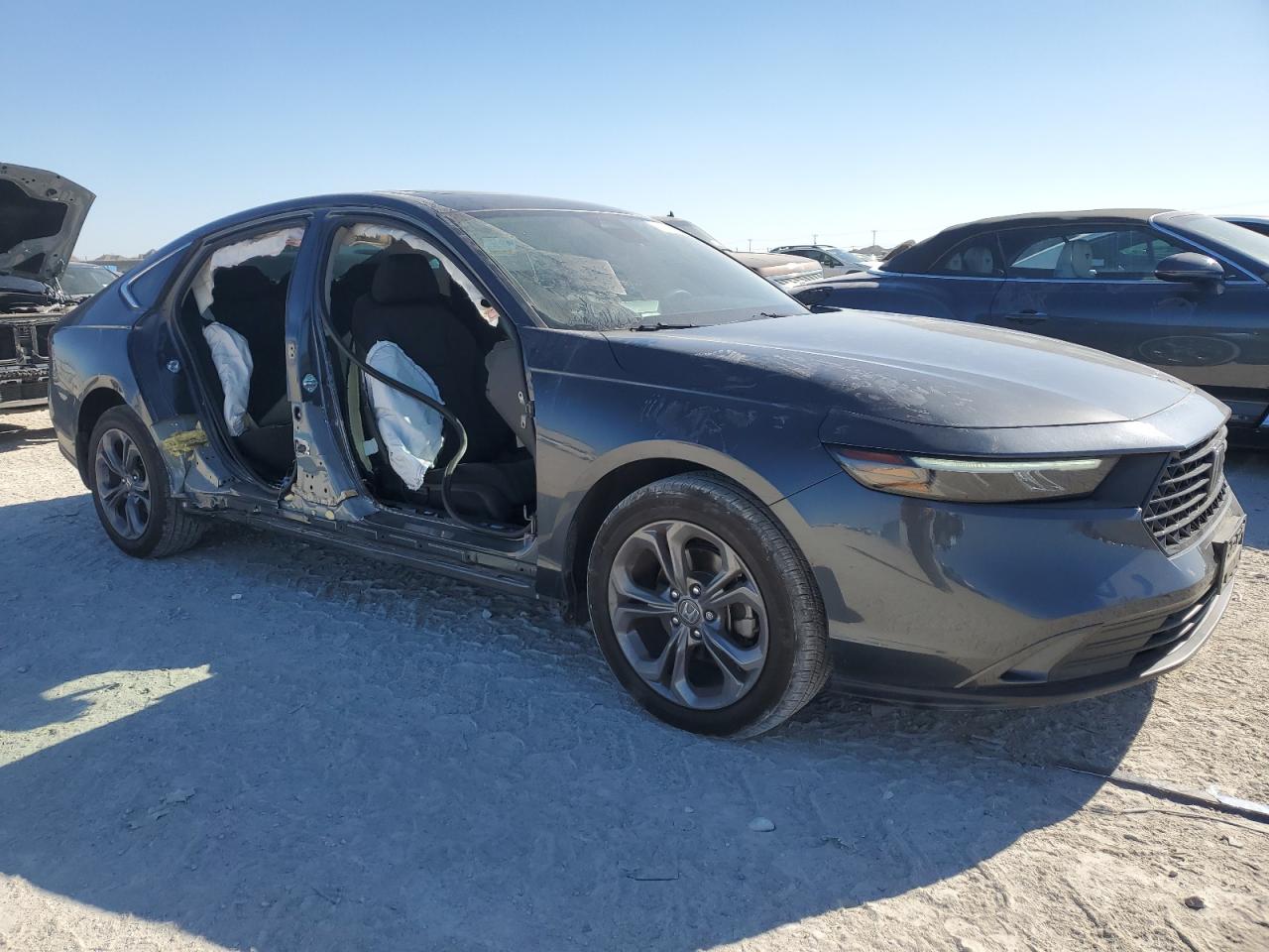 2023 Honda Accord VIN 1HGCY1F36PA052767 Copart auction photo, all over damage thumbnail 4