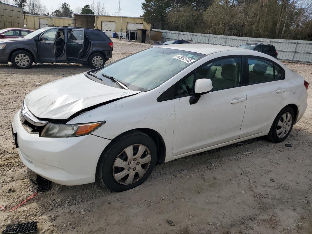 2012 Honda Civic VIN 2HGFB2F57CH595076
