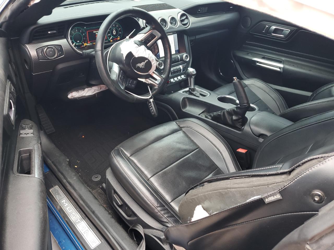 2020 Ford Mustang VIN 1FA6P8CF0L5157965 Copart auction photo, front end / undercarriage damage thumbnail 8