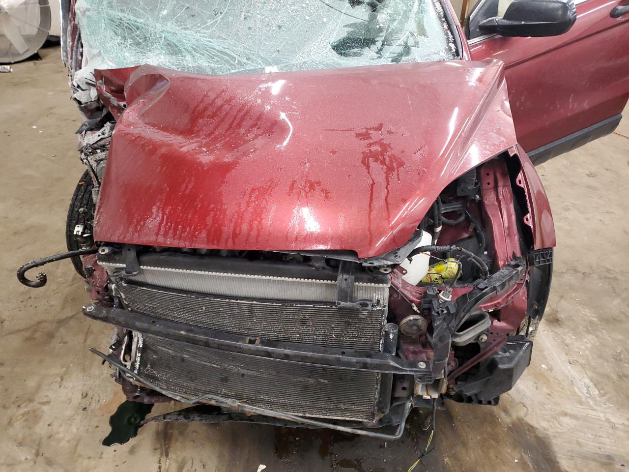 2008 Honda CR-V VIN JHLRE485X8C075799 Copart auction photo, all over damage thumbnail 13