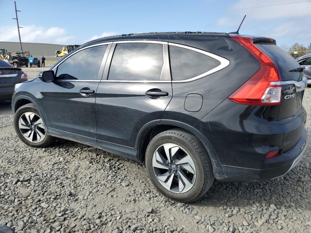 2016 Honda CR-V VIN 5J6RM3H93GL005910 Copart auction photo, front end / top/roof damage thumbnail 2