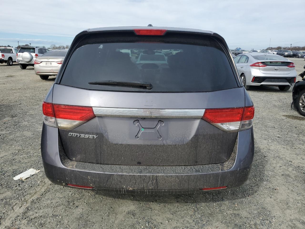 2015 Honda Odyssey VIN 5FNRL5H69FB085791 Copart auction photo, water/flood damage thumbnail 6