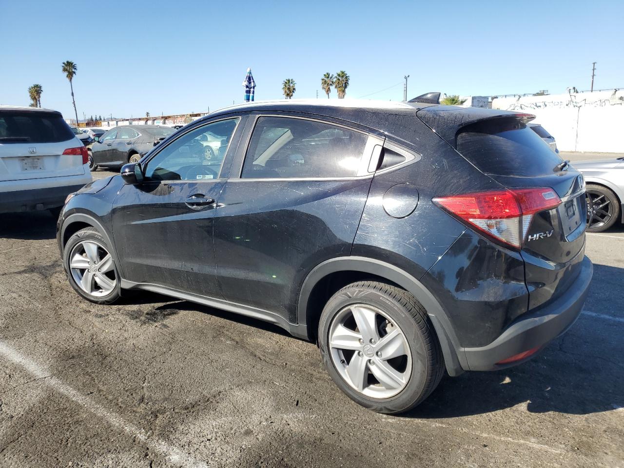 2019 Honda HR-V VIN 3CZRU5H50KM726394 Copart auction photo, front end / undercarriage damage thumbnail 2
