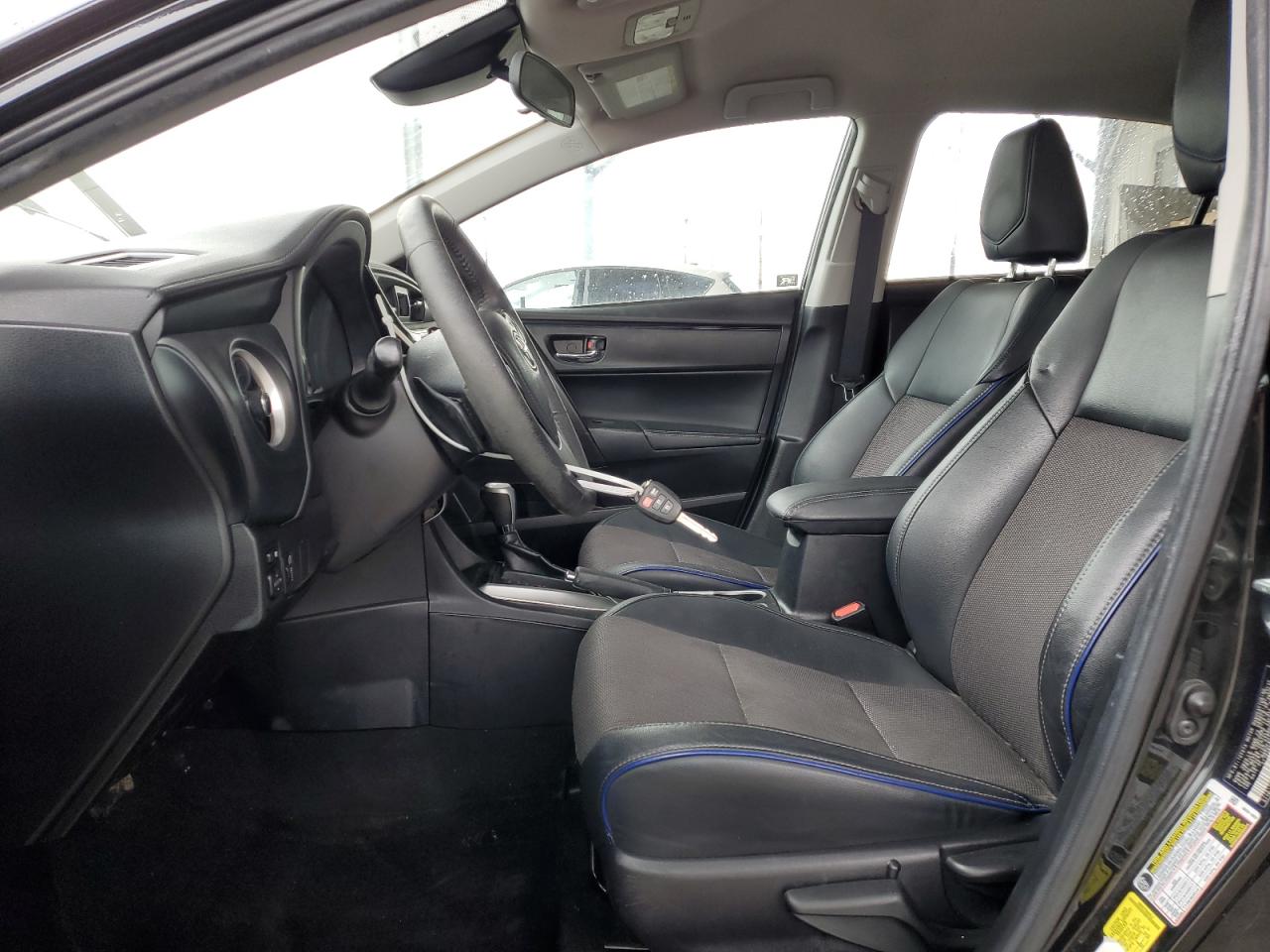 2018 Toyota Corolla VIN 2T1BURHE2JC020906 Copart auction photo, front end / rear end damage thumbnail 7