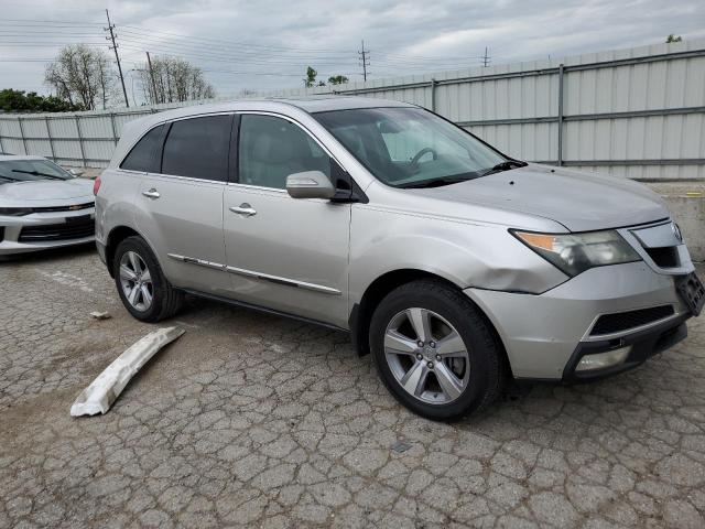 2011 Acura MDX VIN 2HNYD2H66BH540232 Copart auction photo, hail / front end damage thumbnail 4