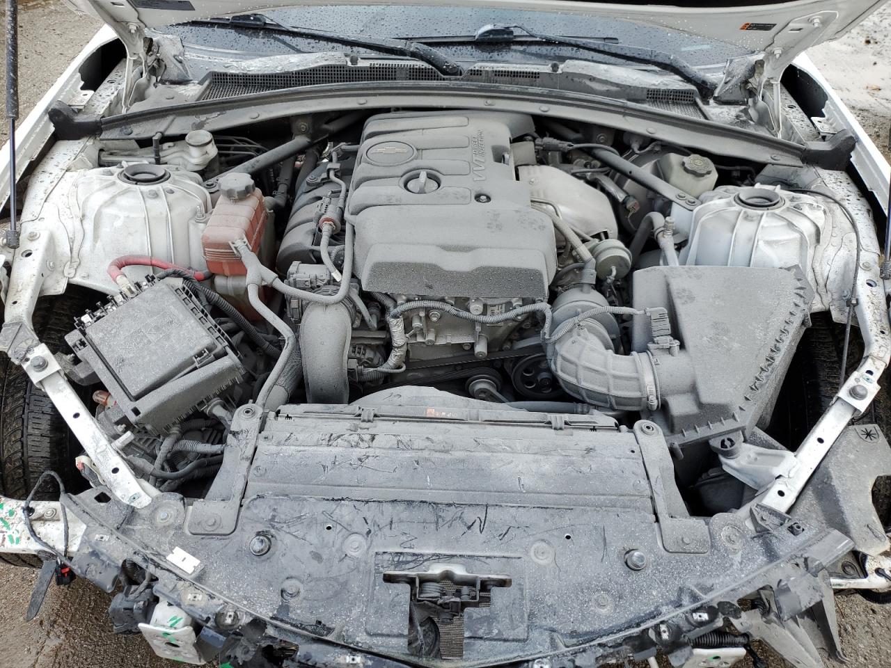 2018 Chevrolet Camaro VIN 1G1FB3DX4J0121671 Copart auction photo, front end damage thumbnail 13