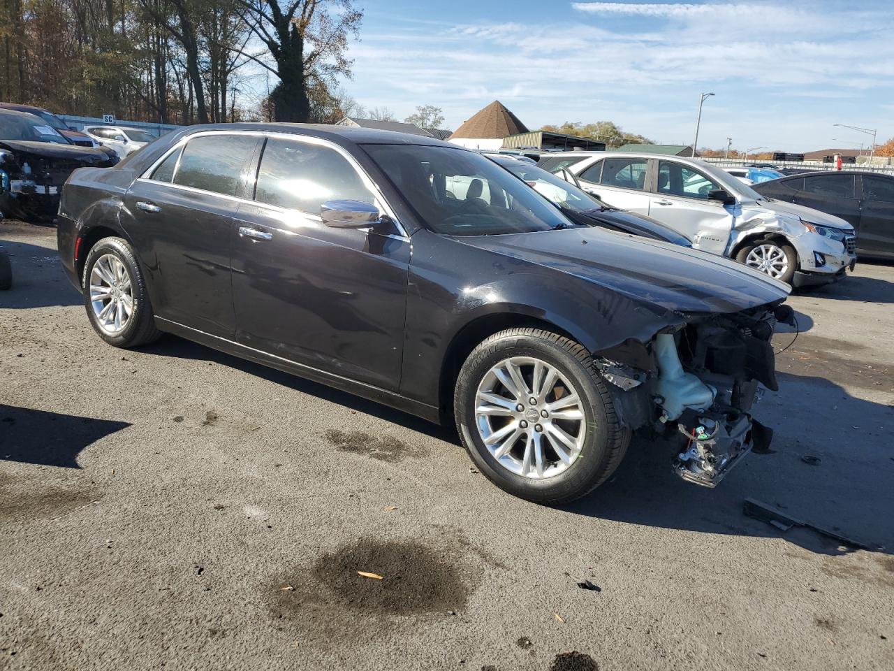 2016 Chrysler 300 VIN 2C3CCAEG8GH181827 Copart auction photo, front end damage thumbnail 4