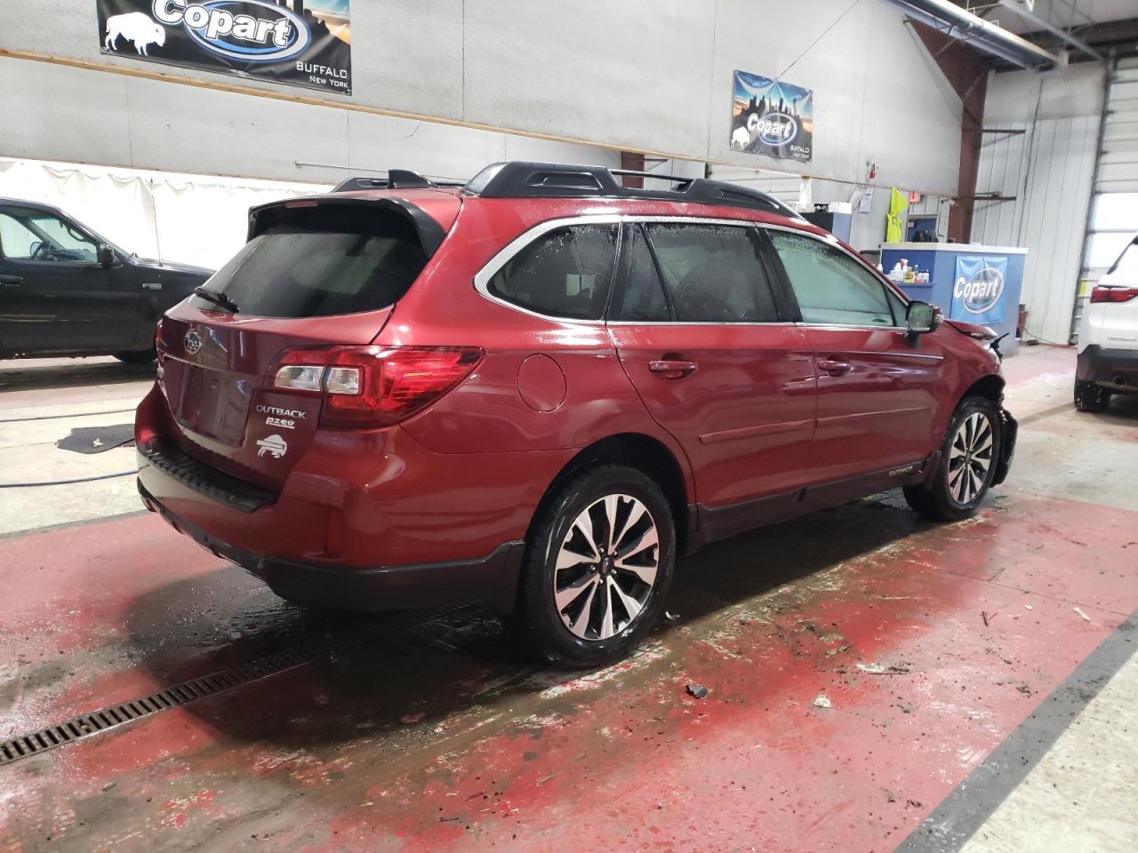 2017 Subaru Outback VIN 4S4BSANC0H3330822 Copart auction photo, front end damage thumbnail 3