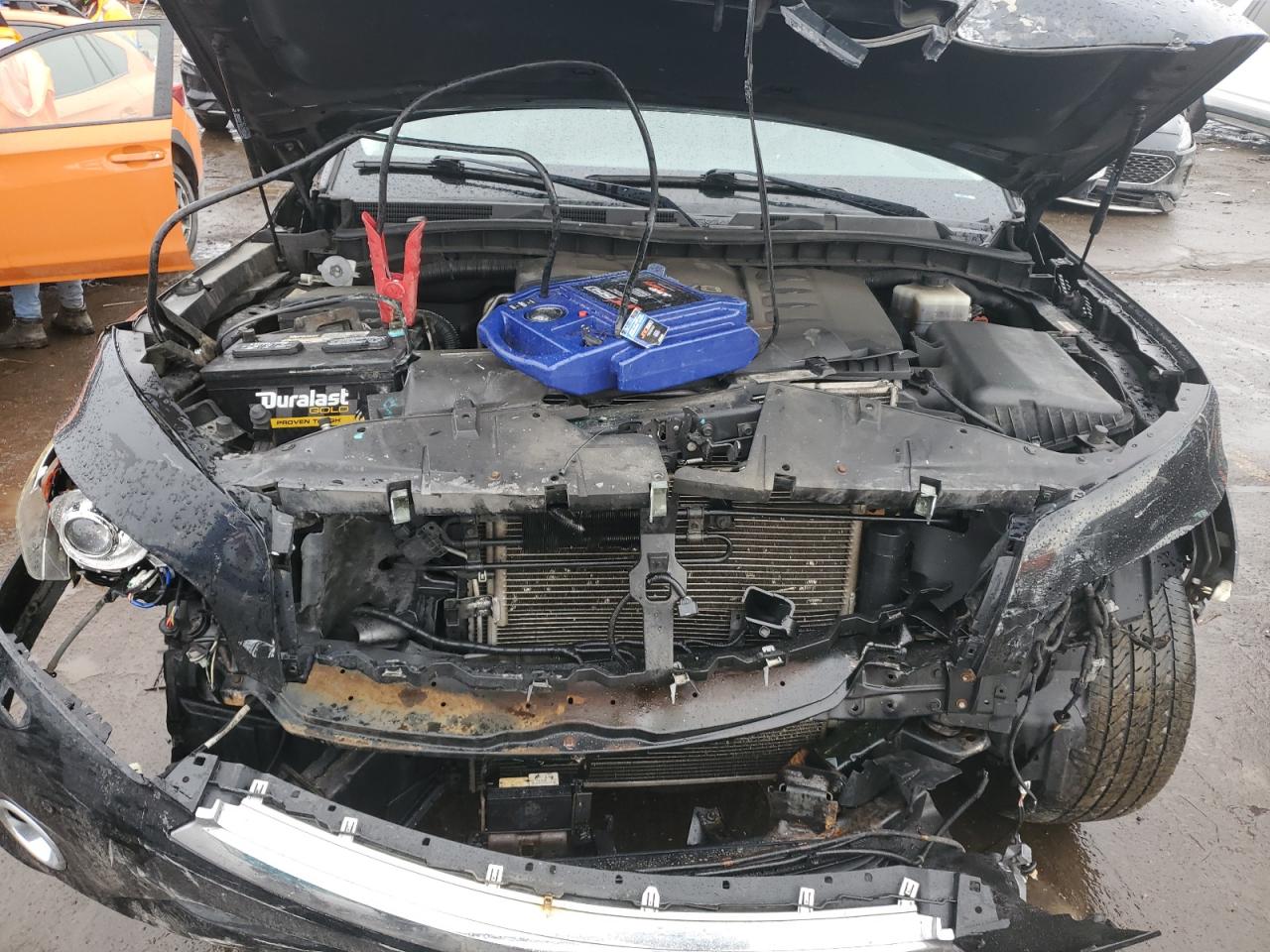 2012 Infiniti QX56 VIN JN8AZ2NC6C9317259 Copart auction photo, front end / rear end damage thumbnail 13