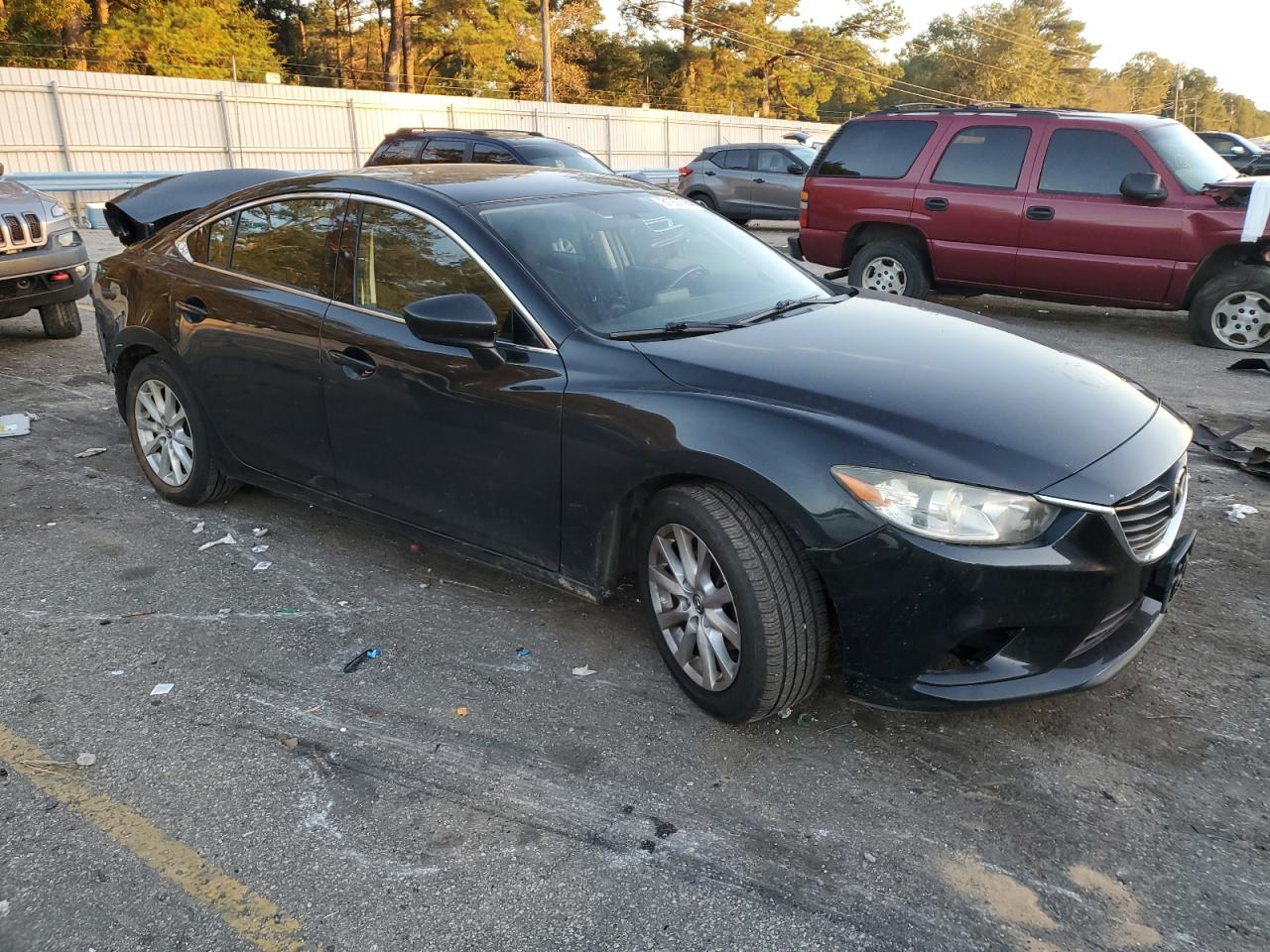 2016 Mazda 6 VIN JM1GJ1U57G1420401 Copart auction photo, rear end damage thumbnail 4