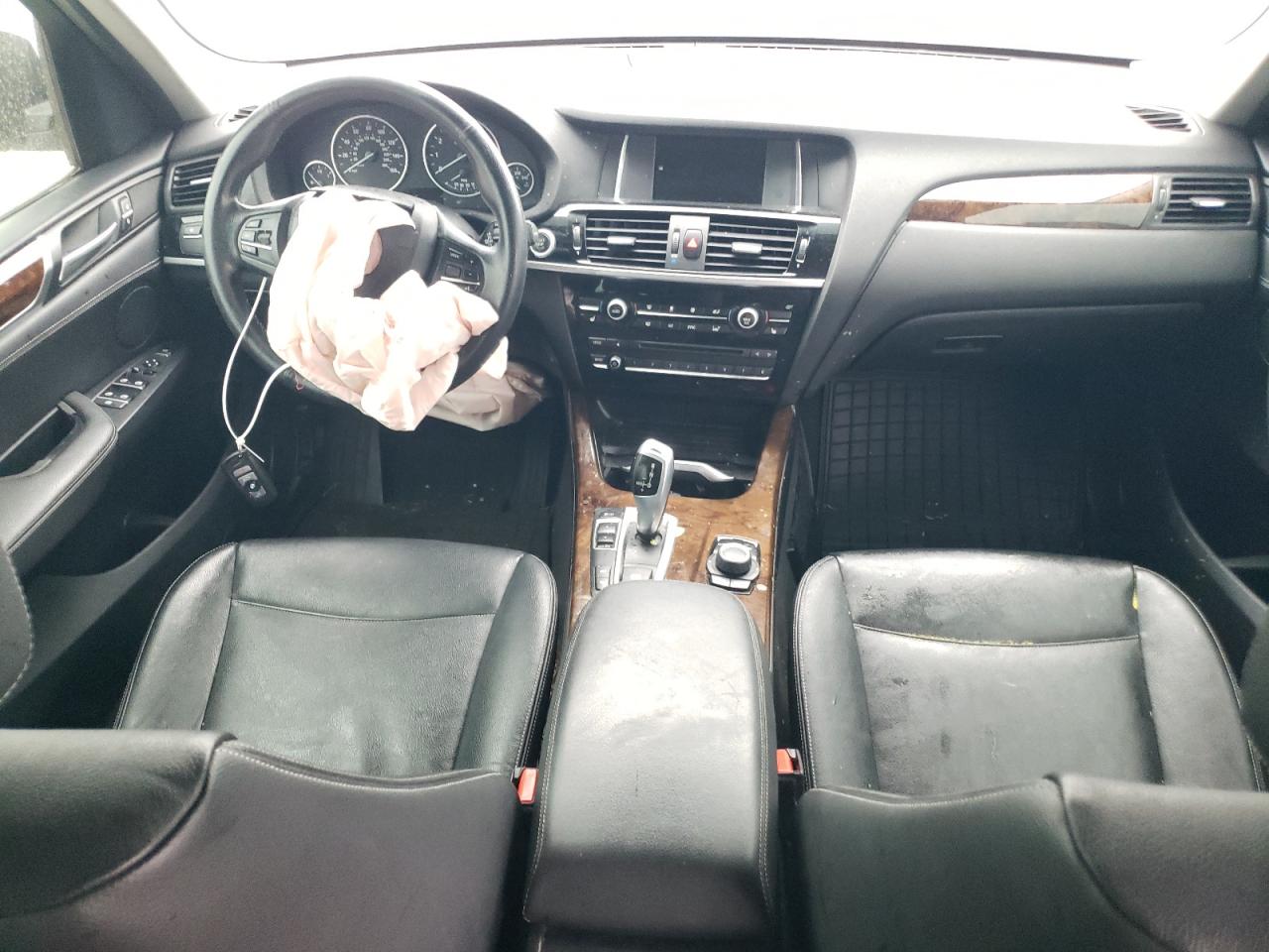 2017 BMW X3 VIN 5UXWZ7C59H0U45959 Copart auction photo, front end / mechanical damage thumbnail 8