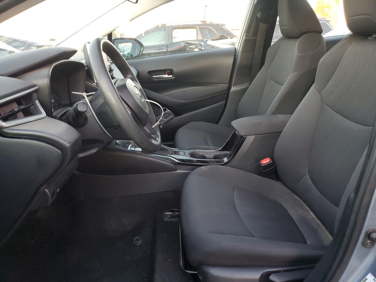 2021 Toyota Corolla VIN 5YFEPMAE9MP213561 Copart auction photo, front end / side damage thumbnail 7