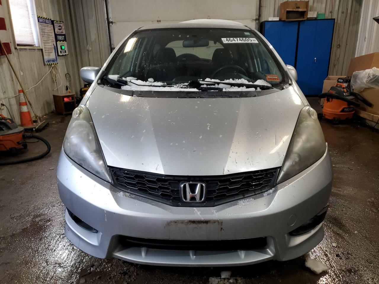 2012 Honda Fit VIN JHMGE8H63CC010627 Copart auction photo, front end / minor dent/scratches damage thumbnail 5