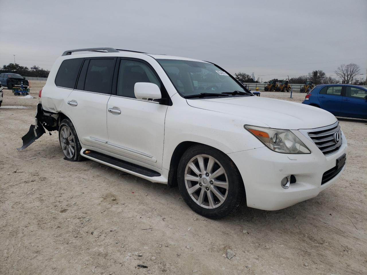 2009 Lexus LX VIN JTJHY00W094033308 Copart auction photo, rear end / side damage thumbnail 4