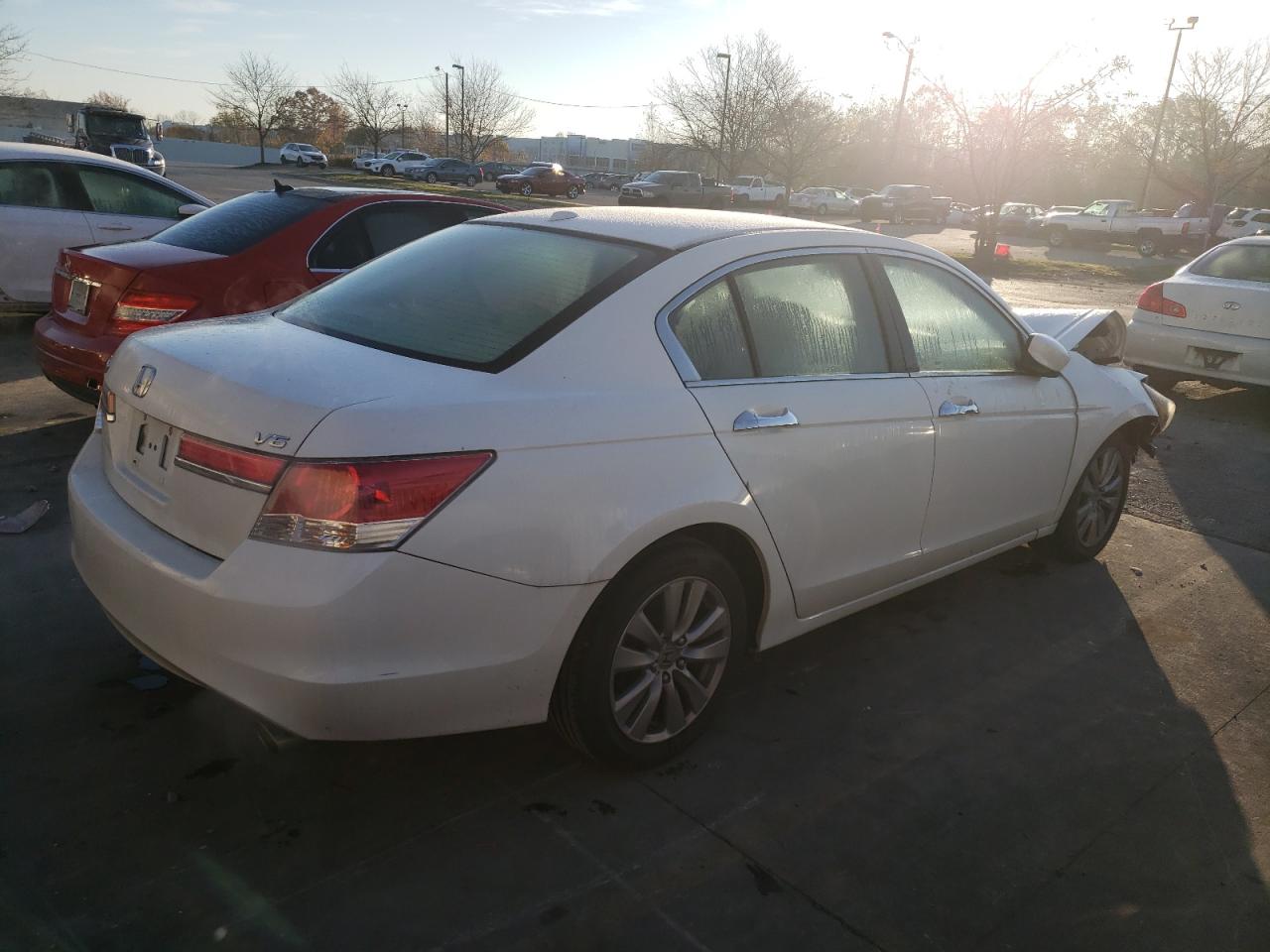 2012 Honda Accord VIN 1HGCP3F84CA030237 Copart auction photo, front end damage thumbnail 3