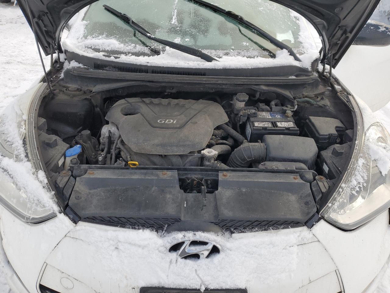 2012 Hyundai Veloster VIN KMHTC6AD3CU066141 Copart auction photo, front end / side damage thumbnail 11