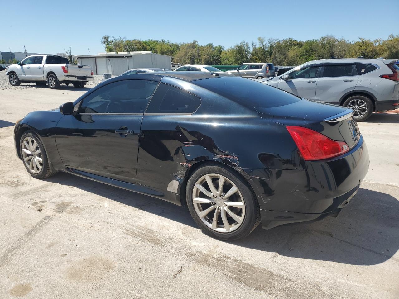 2013 Infiniti G VIN JN1CV6EK7DM900908 Copart auction photo, rear end damage thumbnail 2