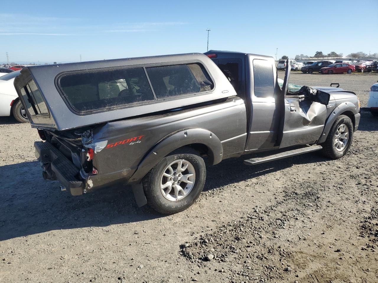 2011 Ford Ranger VIN 1FTLR4FE2BPB10748 Copart auction photo, all over damage thumbnail 3