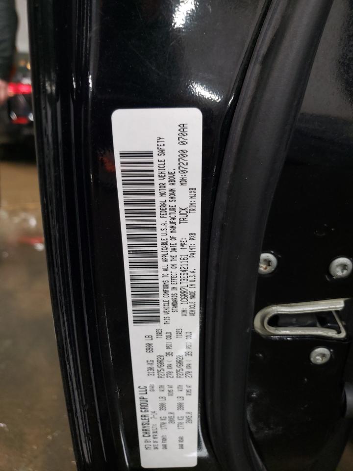2014 RAM 1500 VIN 1C6RR7LT3ES421161 Copart auction photo, side damage thumbnail 13