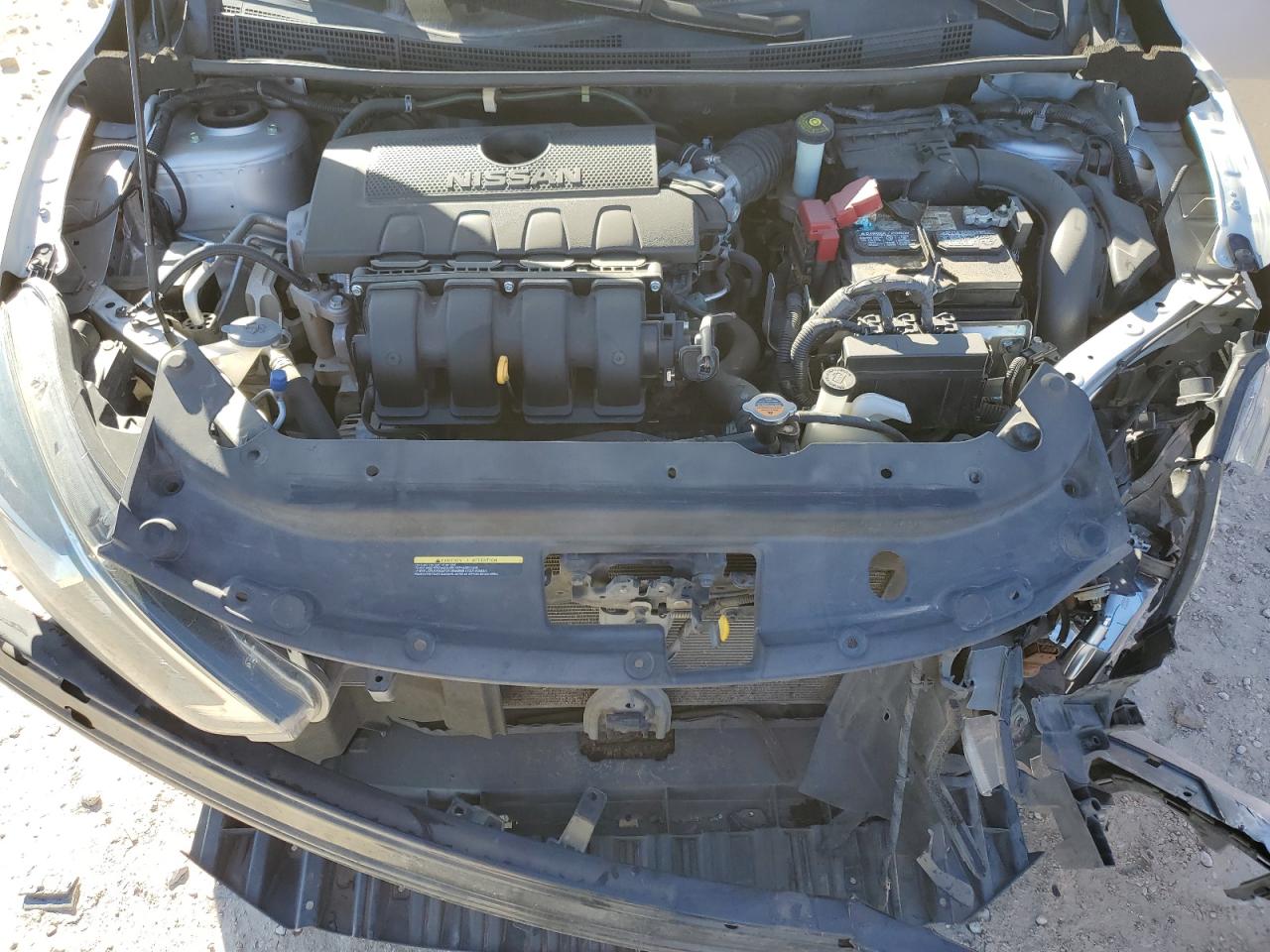 2019 Nissan Sentra VIN 3N1AB7AP0KY416385 Copart auction photo, front end damage thumbnail 11