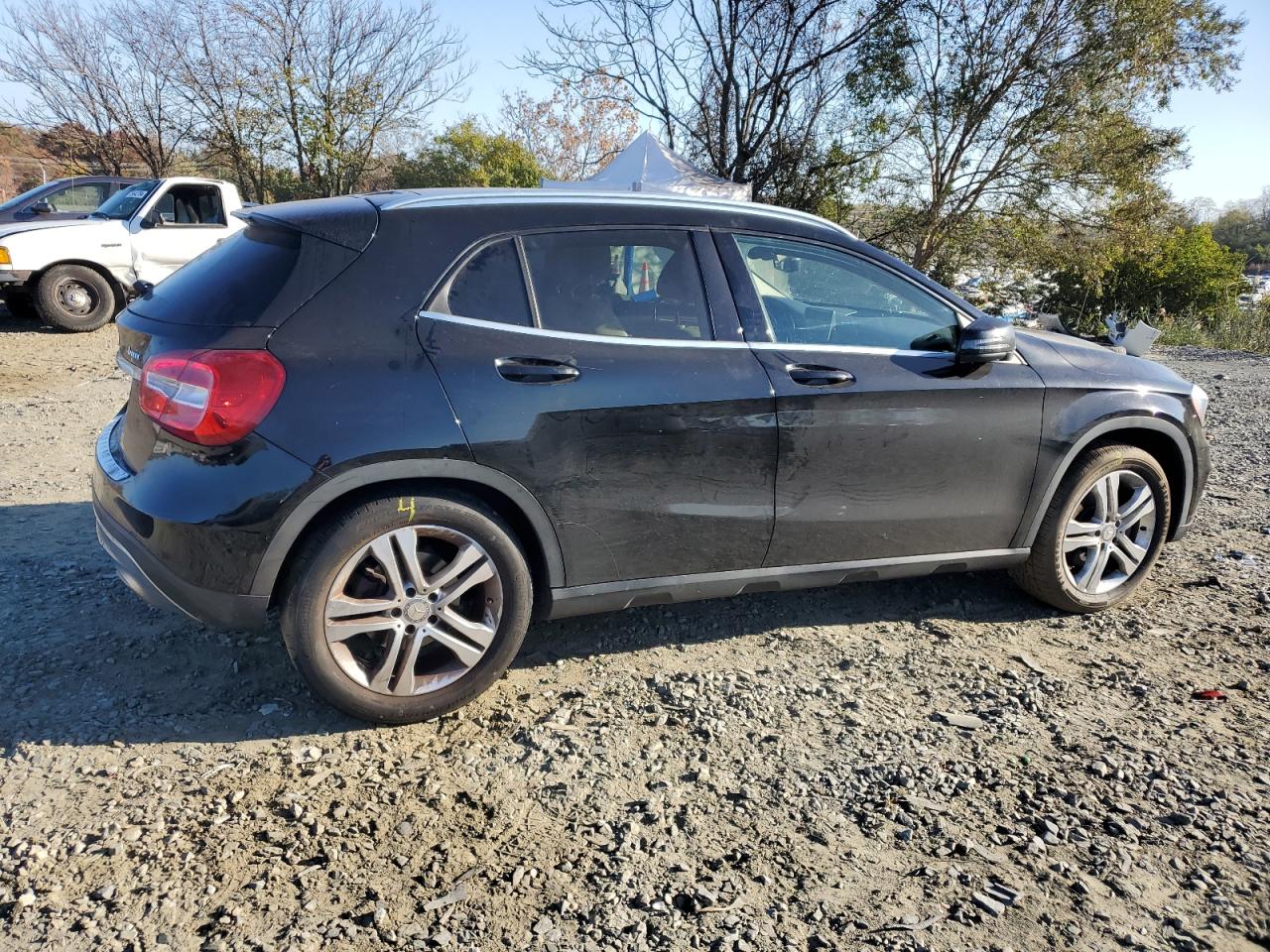 2015 Mercedes-Benz GLA-klasse VIN WDCTG4GB4FJ169586 Copart auction photo, side / rear end damage thumbnail 3