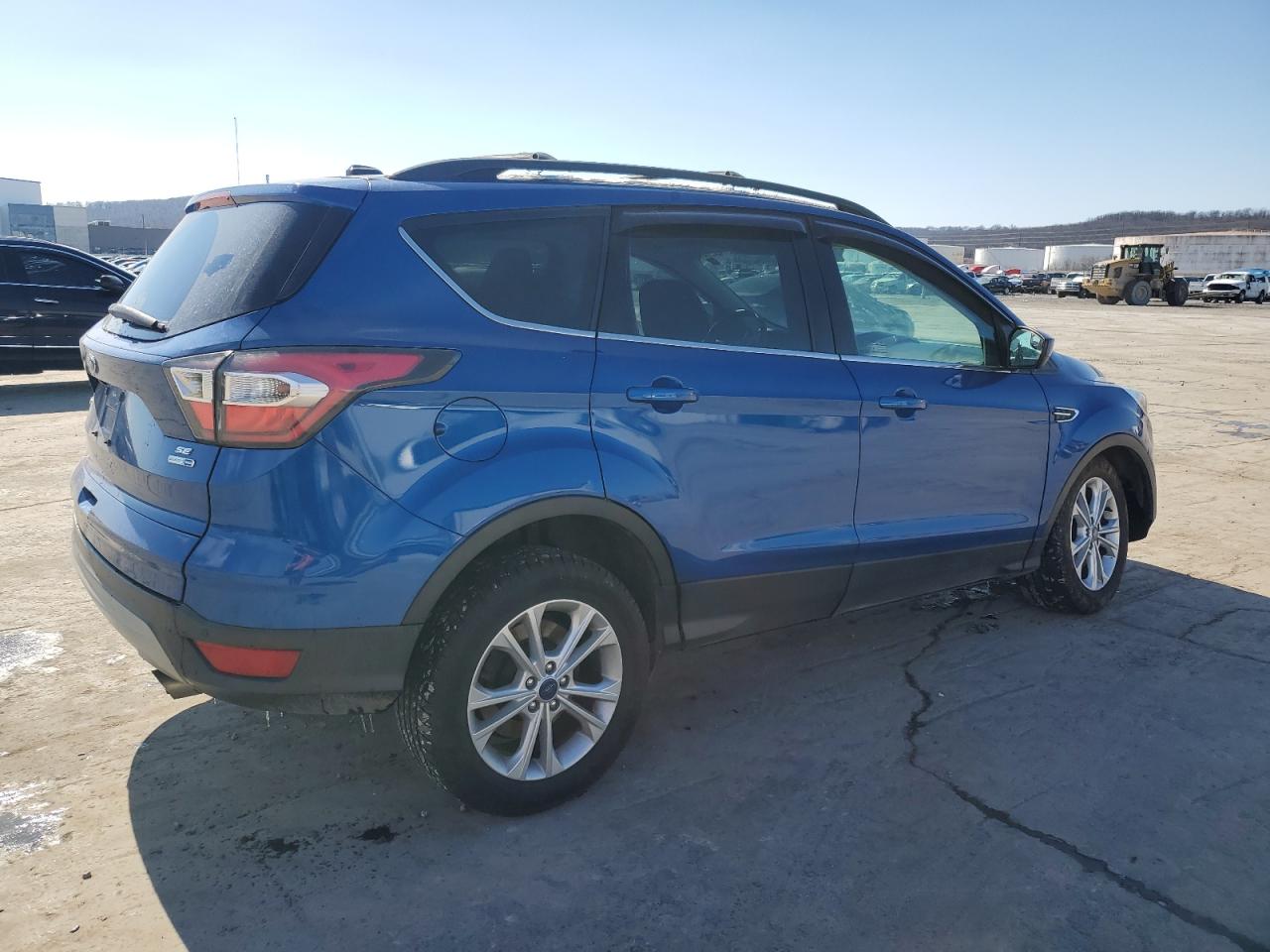 2017 Ford Escape VIN 1FMCU9GD7HUB32607 Copart auction photo, undercarriage / front end damage thumbnail 3
