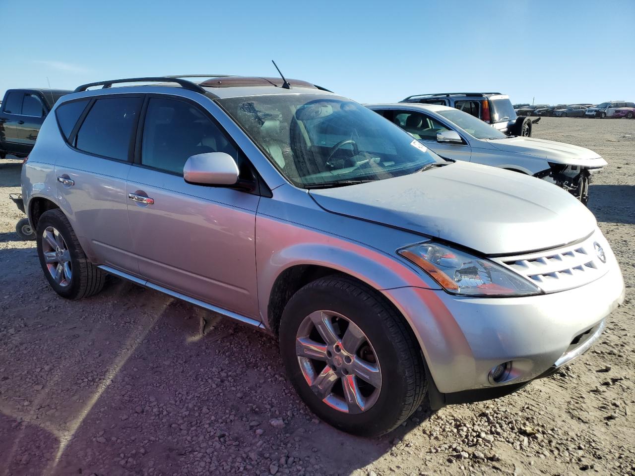 2007 Nissan Murano VIN JN8AZ08T67W512446 Copart auction photo, front end / minor dent/scratches damage thumbnail 4