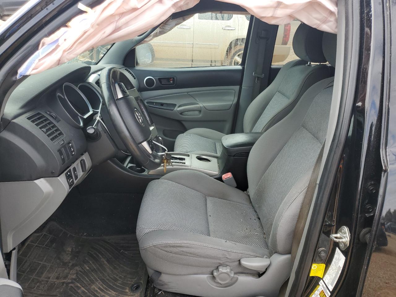 2014 Toyota Tacoma VIN 5TFJU4GN2EX058272 Copart auction photo, rollover damage thumbnail 7