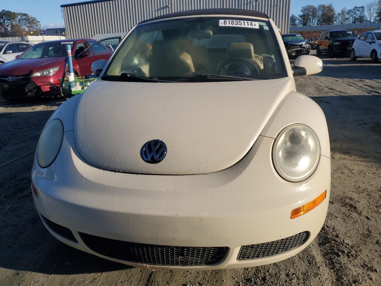 2007 Volkswagen Beetle VIN 3VWRF31Y57M420319 Copart auction photo, side damage thumbnail 5